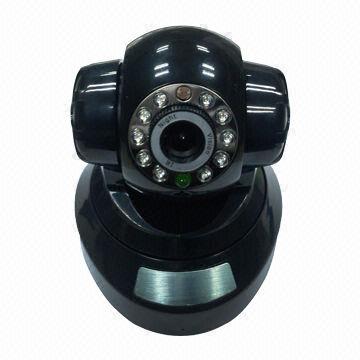 Wi-Fi IP Camera with Night Vision and Motion Detection, Supports All Kinds of Smartphones