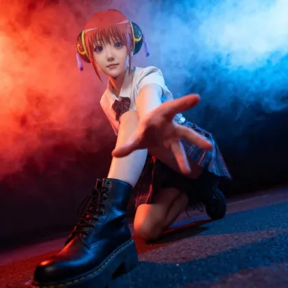 Gintama Kagura Headwear Props