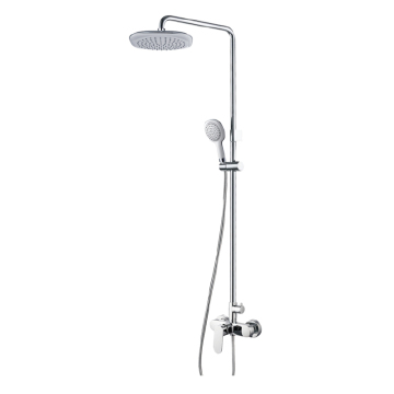Hot and cold round large roof shower
