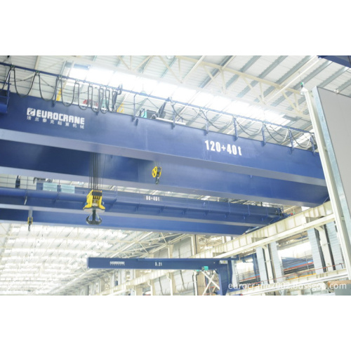 wireless remote control overhead crane 20t