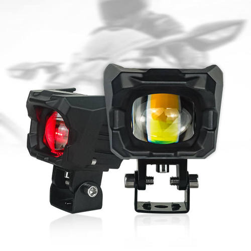 HJG : Wholesale Motorcycle LED Headlight & Laser Fog Light - 12V Waterproof Super Bright Spot Beam