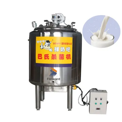 High/Low Temperature Milk Pasteurizer Tank: Dairy Sterilizer Machine for Sale