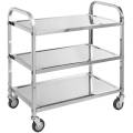 Customized Stainless Steel Food Trolley Medical Cart