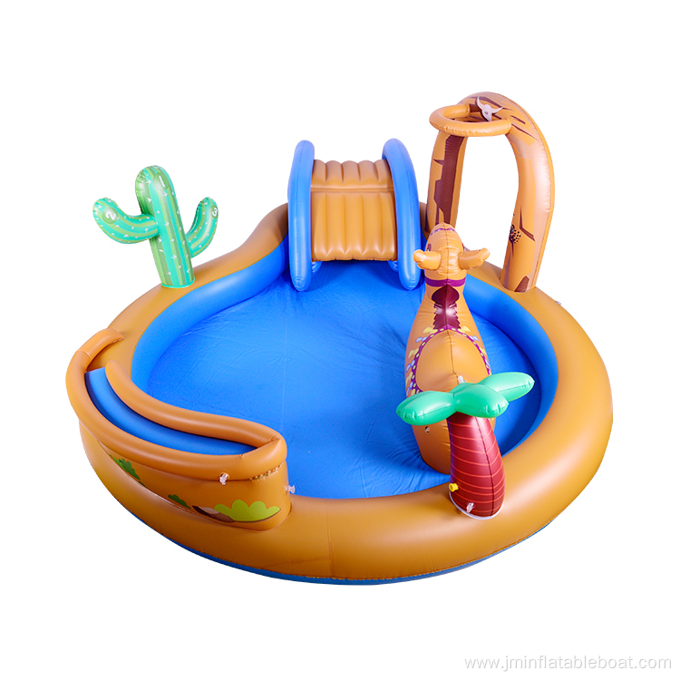 Desert Oasis Theme Inflatable Play Center Water Park