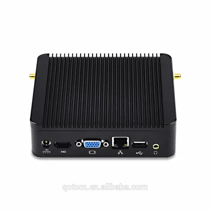 Lowest New Core I5-3317U office micro computer X86 Support win xp win 7 win 8 win 10 and LInux pfsense QOTOM-Q220N