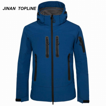 Herren Bonded Micro Fleece Jacke mit Kapuze