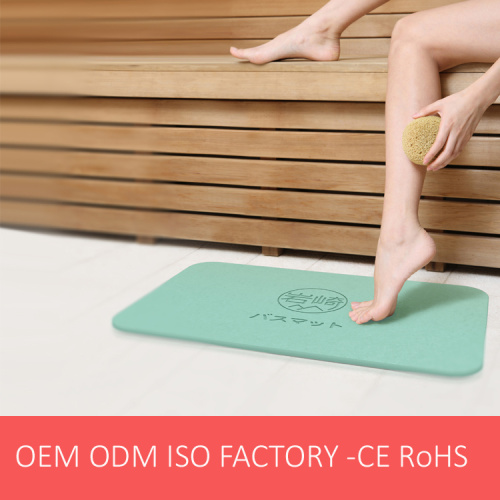 Healcier HOT Sell Water Drying Diatomite Bath Mat