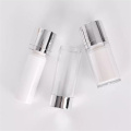 15 ml 30 ml 50 ml leere Kunststoff -Acryl -Twist -Lock -Klemme transparente luftlose Pumpenflasche