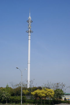 Guyed Mast Monopole Tower