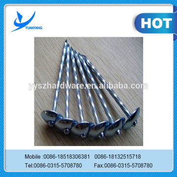 galvanized roofing nails concrete nails with washer
