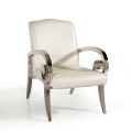 high quality antique stainless steel dinning chair