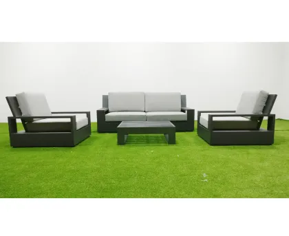 Luxury All-Weather Aluminum Garden Patio Sofa Furniture