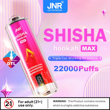 JNR Shisha Max 22000 Disposable Vape Wholesale Belgium
