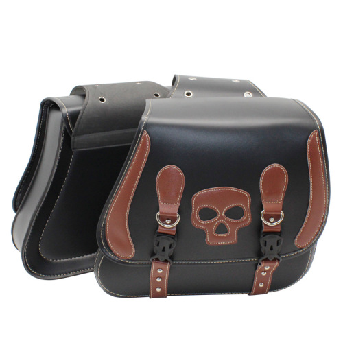 Stylish and simple black durable car side bag
