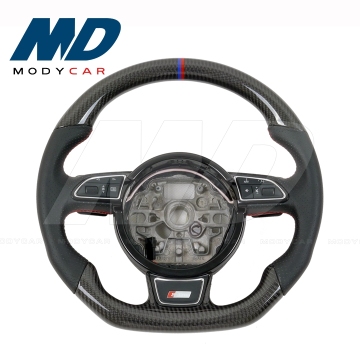 Fibre carbone du volant compatible avec l'Audi A3 S3 2013-2016