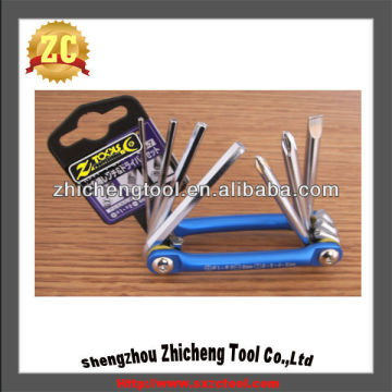 6 In 1 Multi Folding Screwdriver Set