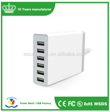 2016 unique design Multi USB Charger multi port restaurant cell phone charging station