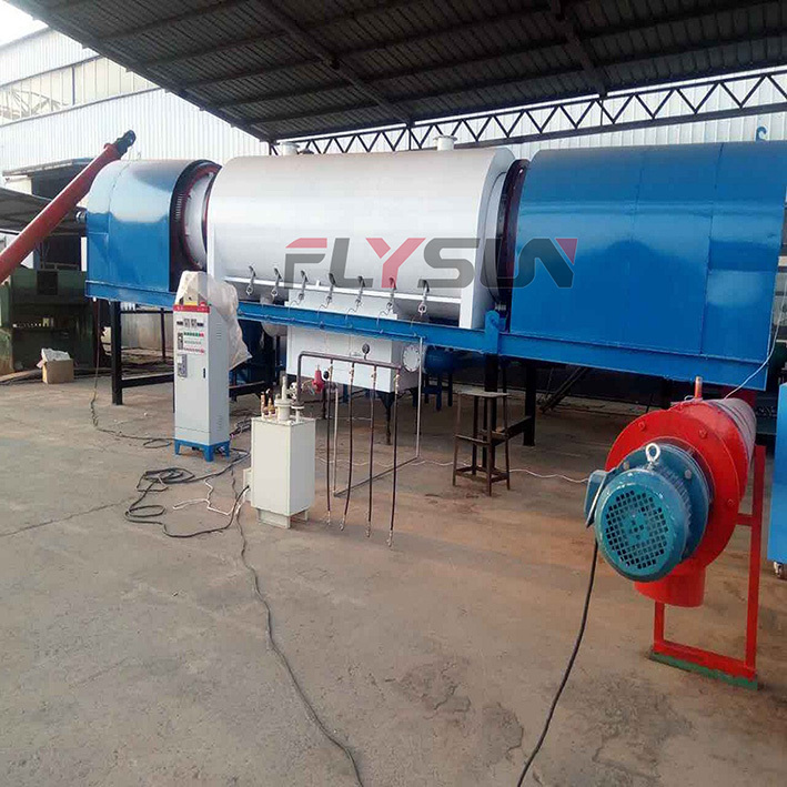 Continuous Moso Bamboo Powder Carbonization Furnace