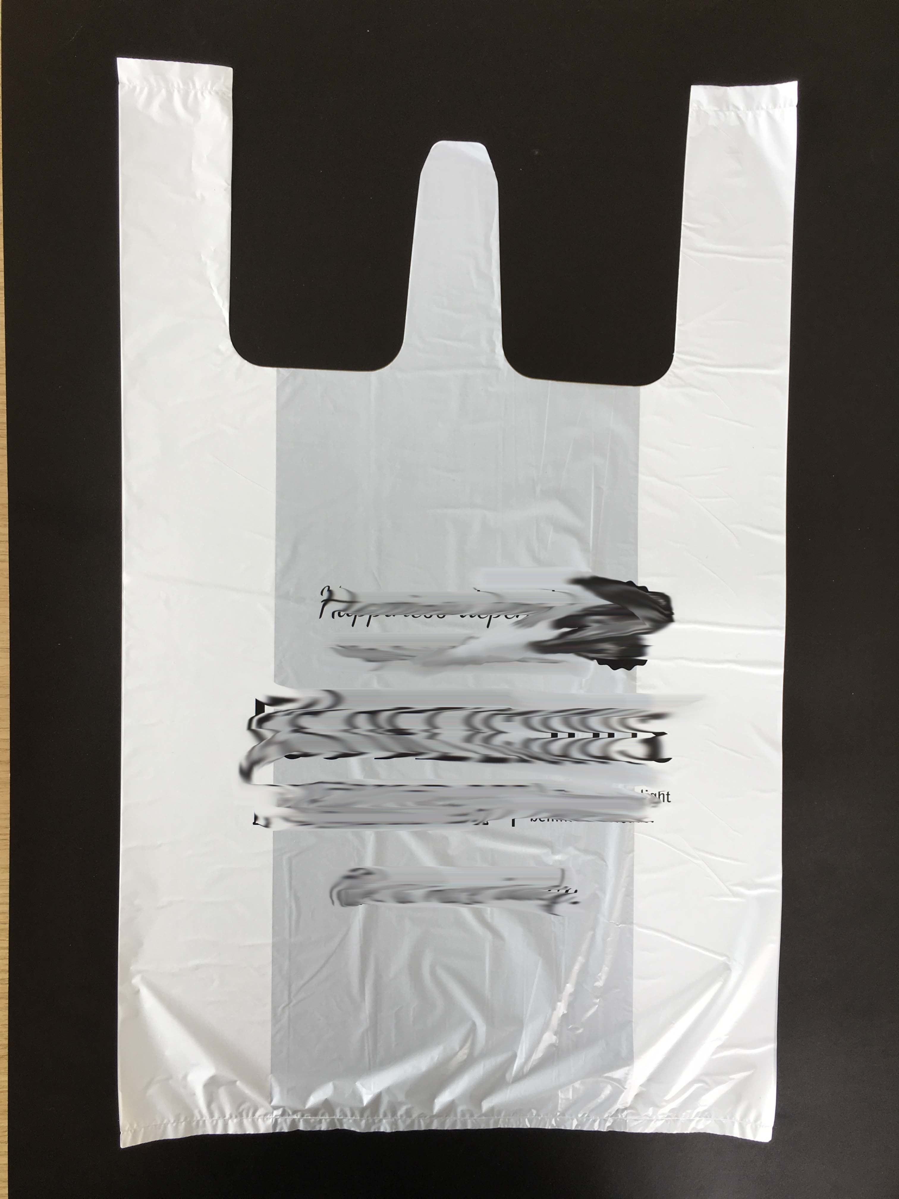 Wholesale HDPE Hand-Held Black Thickened Large Size Garbage Bag for Hotel