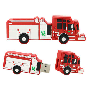 Niska cena Classic Truck Truck U Dysk - 256 MB do 2 GB, PVC USB Flash Drive na prezenty biznesowe