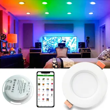RGBW Colorful 12V UCS2904 Dimmable LED Ceiling Downlight