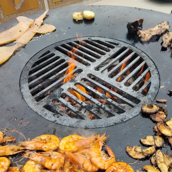 Top Selling Corten Steel Fire Pit Barbecue Grills