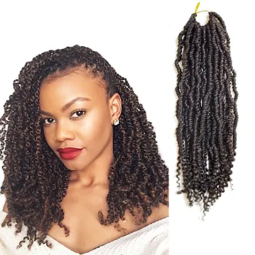 Crochet Curly Hair Synthetic Crochet Hair Extensions Bomb Twist Passion Twist Hair