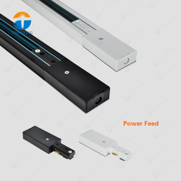 3 Wire Track Light System with Ceiling Track Rails and Connectors for LED Lighting