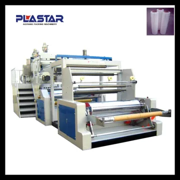 plastic geogrid making sex film extruder machine