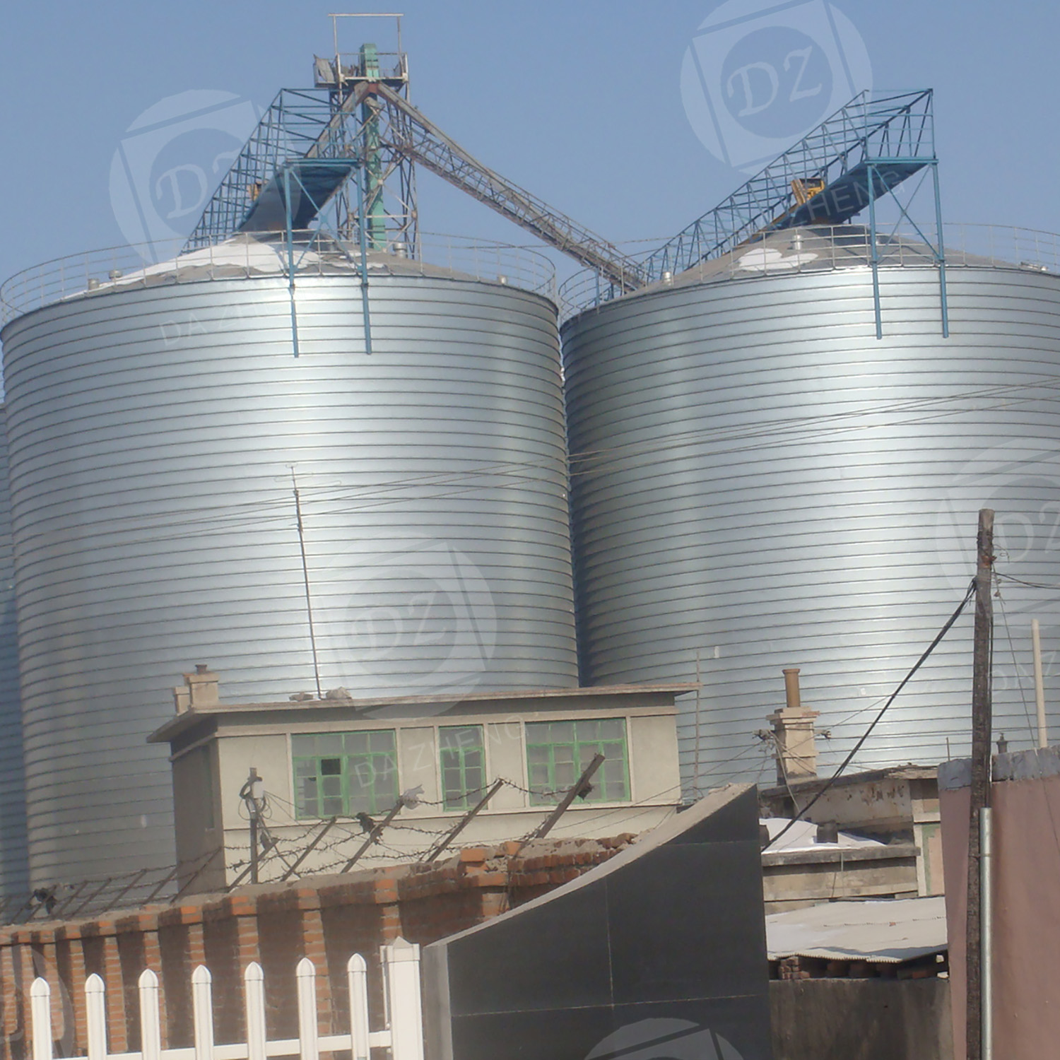 Химически склад за съхранение на суровини стоманена плоча