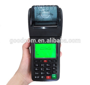POS Terminal GPRS SMS printer for mobile payment Or Online Orders, can remote set parameters via Webpage
