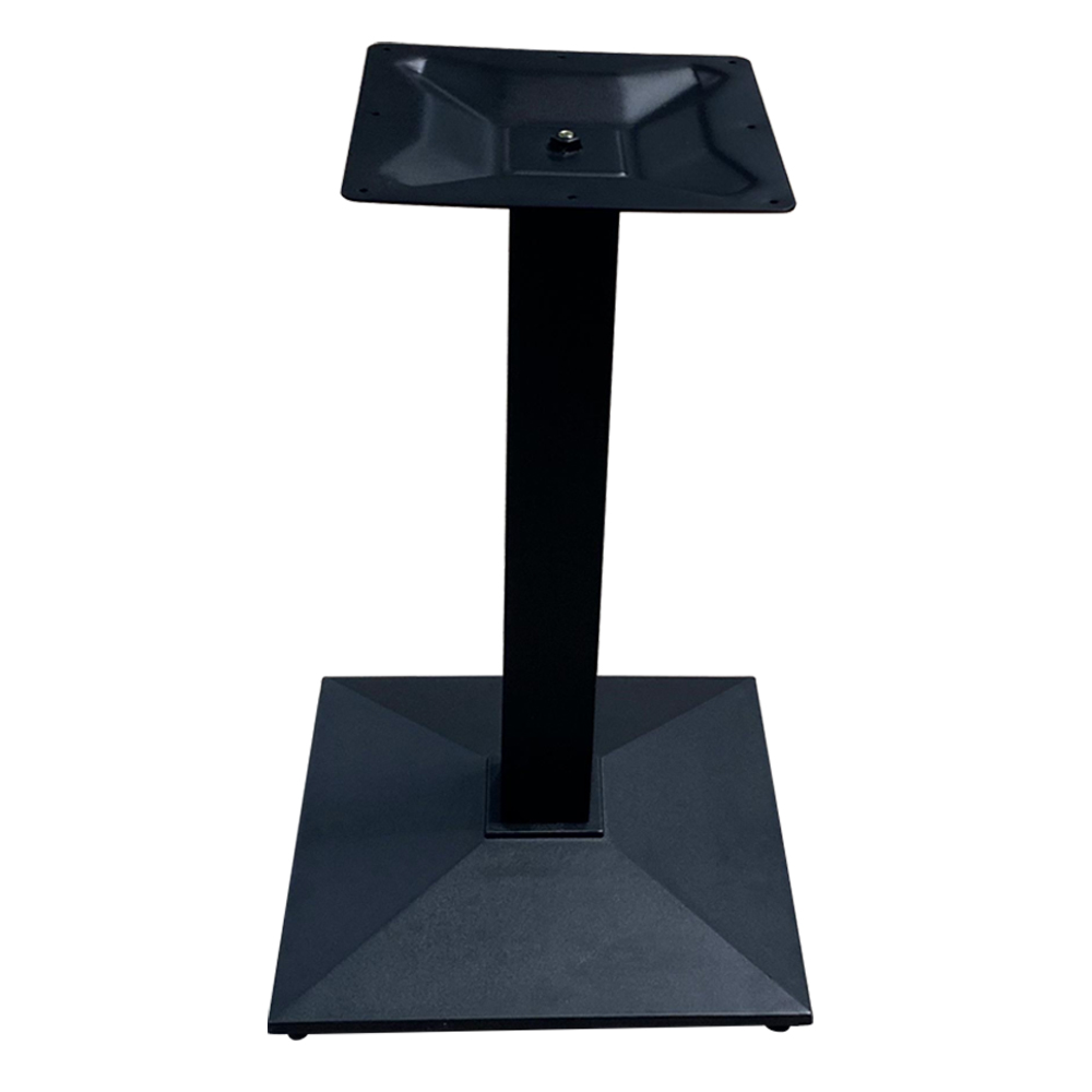 Pedestal de comedor Pedestal Mesa de hierro fundido Base de plano inclinado