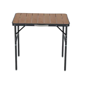 Adjustable Height Foldable Outdoor Picnic Table for Camping