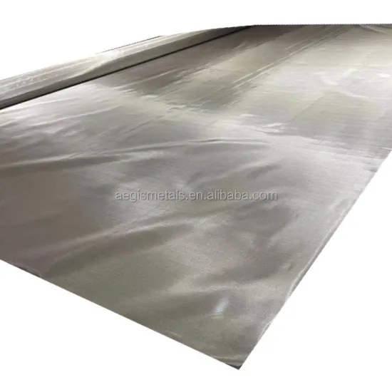 Lightweight Aluminum Wire Cloth 2.7g/cm³ Density 100-400 Mesh