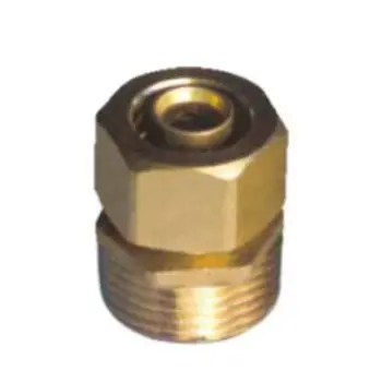 Straight  male coupler