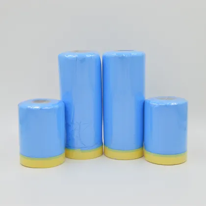 Factory Supply 8 Microns Environmentally Friendly Automotive Economy Paint Masking Film