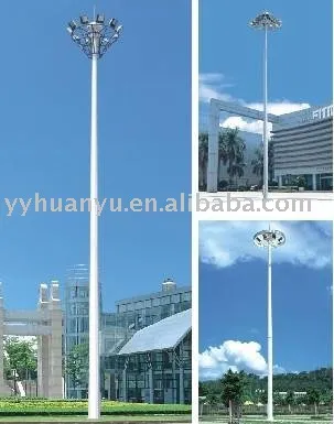 High mast light,electricity power steel pole