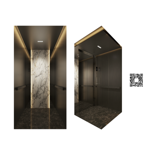 Capsule d'ascenseur résidentiel D