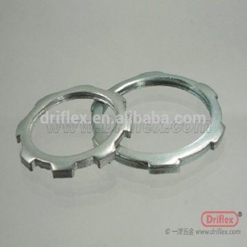 China supplier conduit fittings electrical steel conduit locknuts