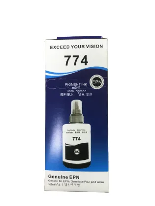 Refill Ink for Epson 774 Printers: K/Y/C/M Compatible for Models M200, M100, ET-4550, ET-16500, and ET-3600