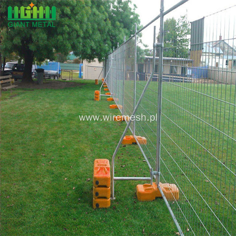 galvanized crowd control barriers fence