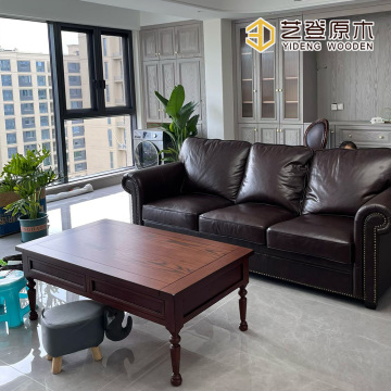 Wooden Living Room Set