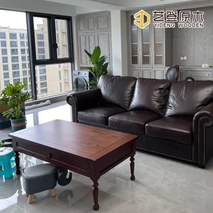 Wooden Living Room Set