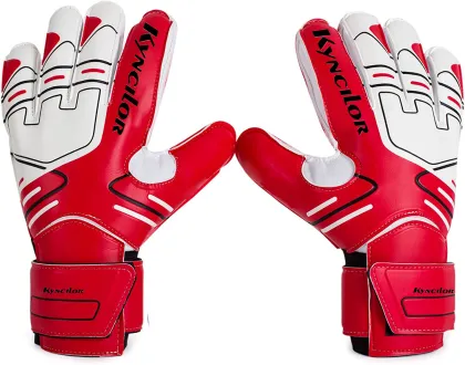 Custom Adult Shockproof Latex Soccer Goalkeeper Gloves