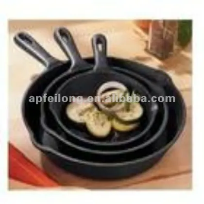 cast iron sauce pan&frying pan