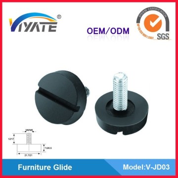 Furniture Accessories plastic adjustable lever adjustable furniture glide
