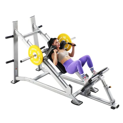 Oblique Squatting Machine Plate Loaded Fitness Equipment