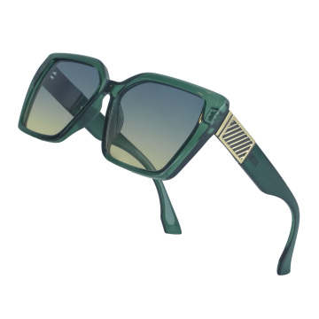 Occhiali per pc in metallo OEM UV400 Big Square Sunglesses - Factory Direct