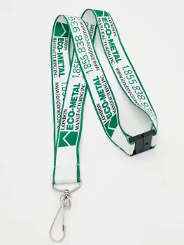 Custom nylon lanyards neck