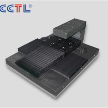 Plataforma de motor cruzado linear de núcleo de ferro